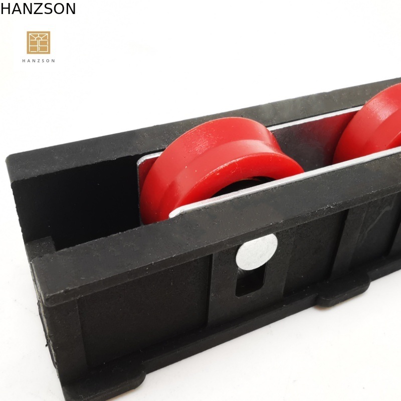 Modern Aluminum Sliding Window Roller with Plastic Housing and Nylon Material in 1 mm 2 mm 3 mm Thickness