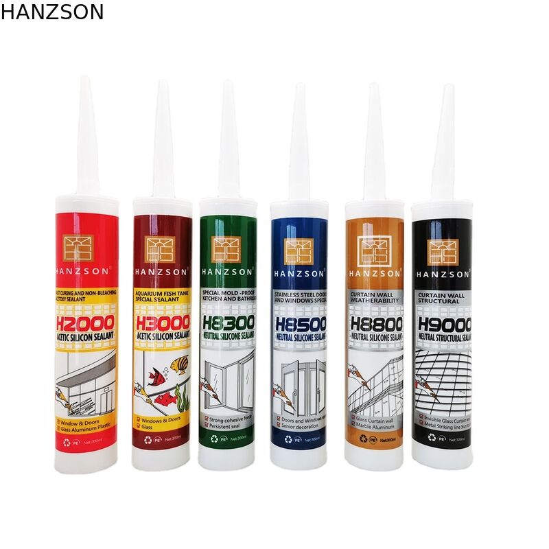 Waterproofing Sealant for Glass Transparent Silicone Glue for Construction High Temp Resistant Acrylic Silicone Sealant