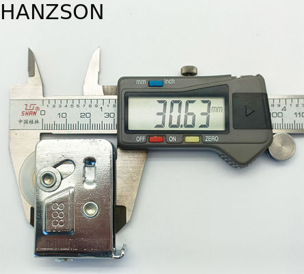 Νάυλον ρόδα 0.8mm κυλίνδρων συρόμενων πορτών τροχαλιών πυλών πάχος 1mm 1.2mm