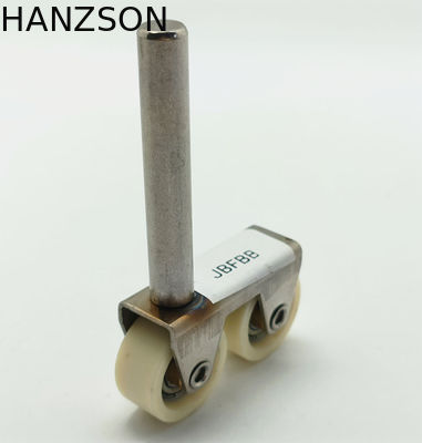 608zz γλιστρώντας φέρουσα ρόδα W18xH34xL42mm πυλών τροχαλιών ροδών πυλών