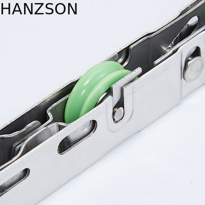 Κύλινδροι συρόμενων πορτών ODM βαρέων καθηκόντων με το υλικό σιδήρου 2 ροδών POM